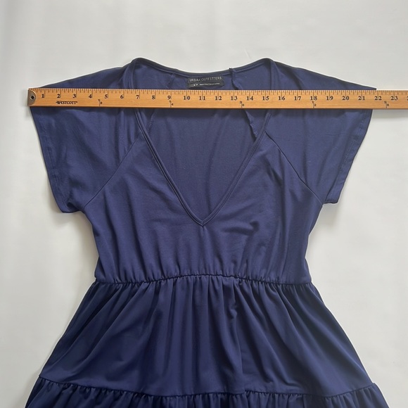 Urban Outfitters navy babydoll dress. Size small - Picture 7 of 10